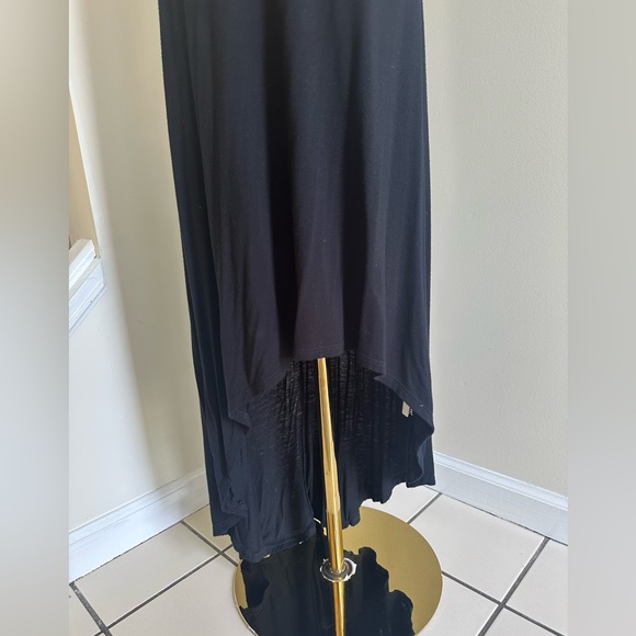 Black Cotton Long Sundress- Medium - Picture 2 of 6